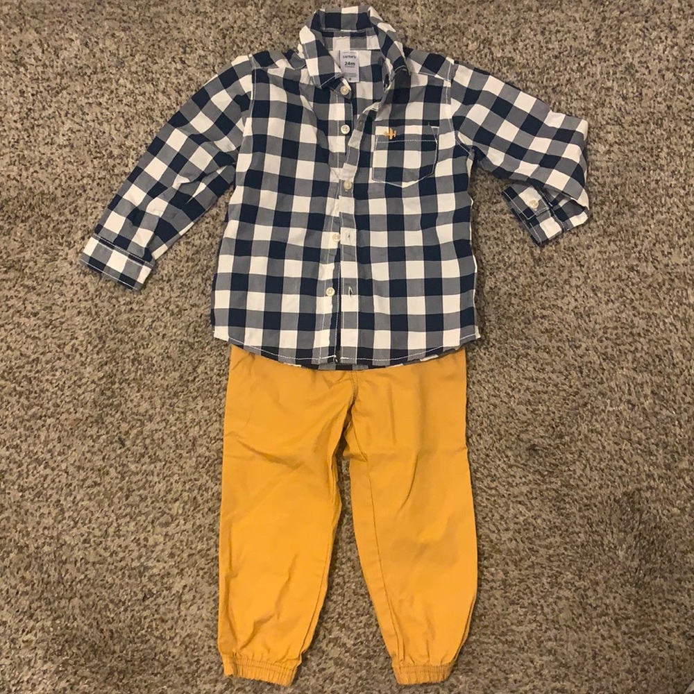 Carter’s matching set toddler